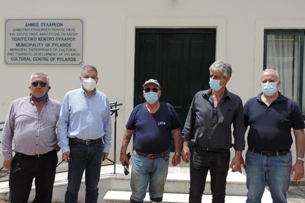 Επίσκεψη σε περιοχές του Δήμου Σάμης με τον Δήμαρχο κ. Μονιά