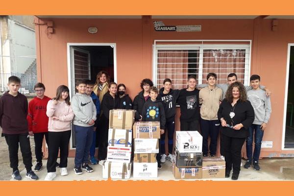 Tο 3ο Γυμνάσιο Αργοστολίου συνεχίζει να μας εκπλήσσει ευχάριστα με ευαισθησία και κοινωνική συνείδηση