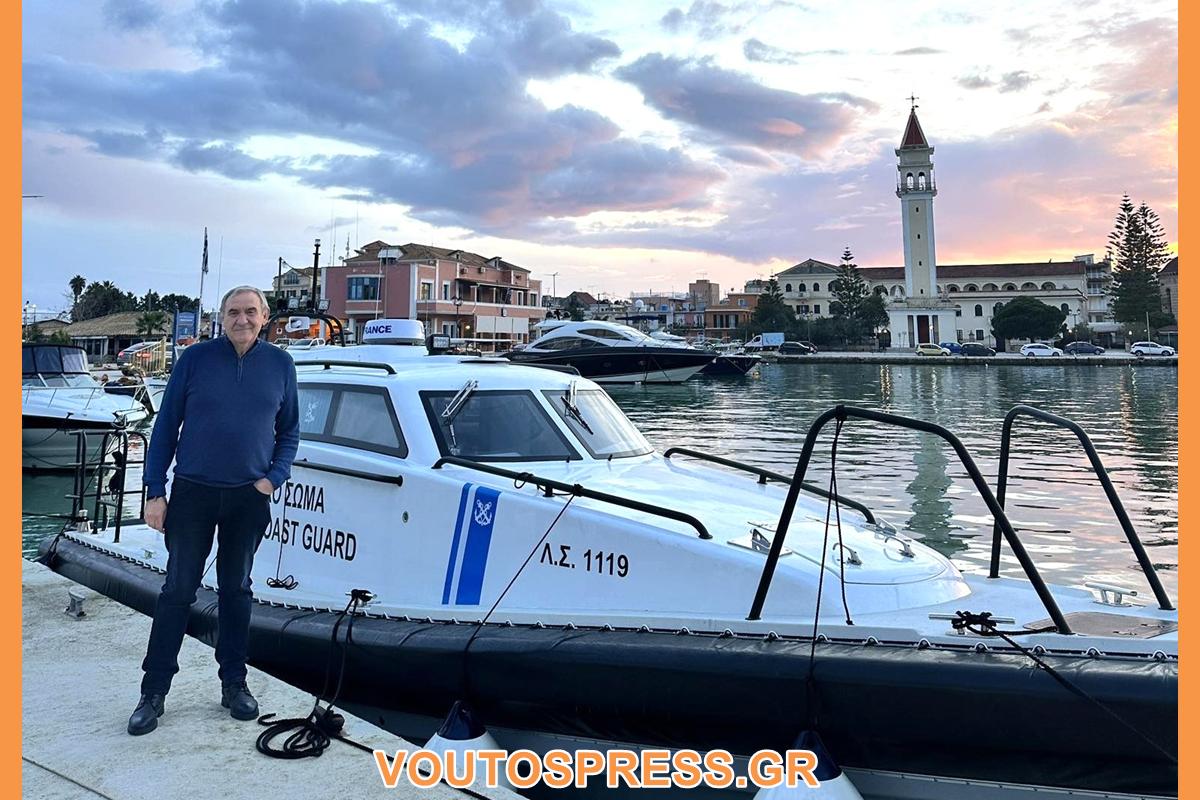 Διονύσιος Ακτύπης Καταφέραμε η Ζάκυνθος να είναι από τα λίγα νησιά που αποκτούν το πλωτό ασθενοφόρο!