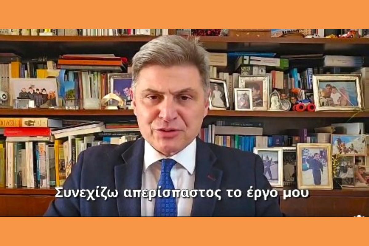 Φαραντούρης Νικος Ευρωβουλευτής  Συνεχίζω απερίσπαστος το έργο μου στην Ευρωβουλή