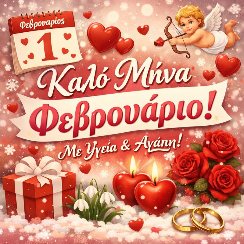 ΚΑΛΟ ΜΗΝΑ ΦΕΒΡΟΥΑΡΙΟ
