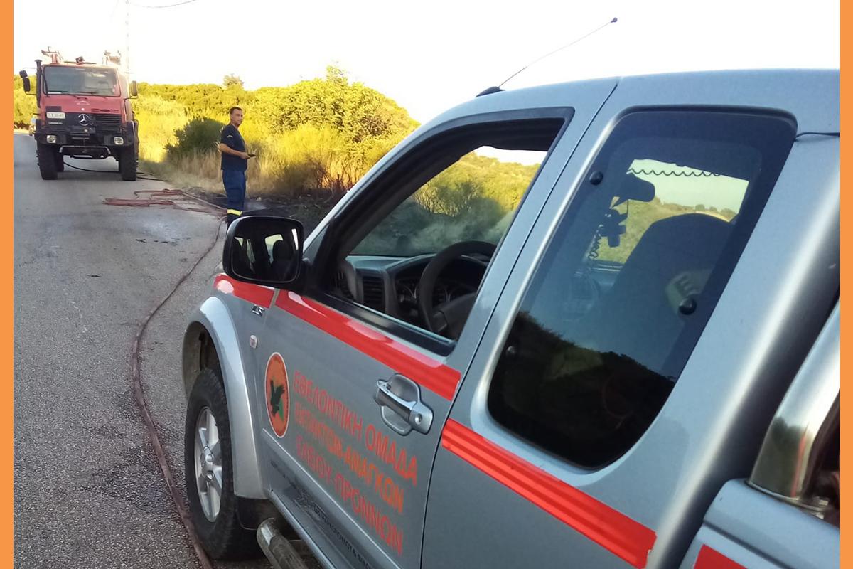 Δίπλα στους εθελοντές οι επαγγελματίες της Σκάλας – Νέα προσφορά πυροσβεστικού εξοπλισμού