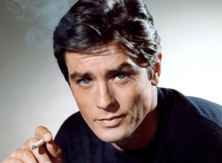 Alain Delon Young