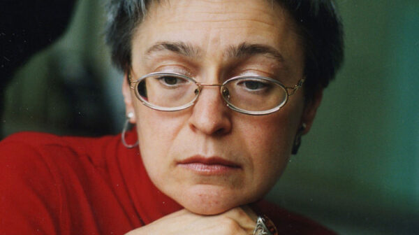USPECIFIED, RUSSIA - UNDATED: (FILE PHOTO) In this undated file photo, Independent Russian journalist Anna Politkovskaya, a highly respected and tireless investigative reporter and author is pictured at work. Politkovskaya, who was murdered in an execution-style slaying October 7, 2006, devoted much of her career to shining a light on human rights abuses and other atrocities of the war in Chechnya as well as the plight of Chechen refugees. (Photo by Novaya Gazeta/Epsilon/Getty Images)