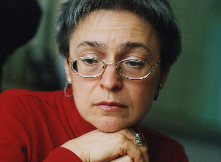 USPECIFIED, RUSSIA - UNDATED: (FILE PHOTO) In This Undated File Photo, Independent Russian Journalist Anna Politkovskaya, A Highly Respected And Tireless Investigative Reporter And Author Is Pictured At Work. Politkovskaya, Who Was Murdered In An Execution-style Slaying October 7, 2006, Devoted Much Of Her Career To Shining A Light On Human Rights Abuses And Other Atrocities Of The War In Chechnya As Well As The Plight Of Chechen Refugees. (Photo By Novaya Gazeta/Epsilon/Getty Images)