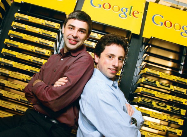 Google Larry Page Sergey Brin