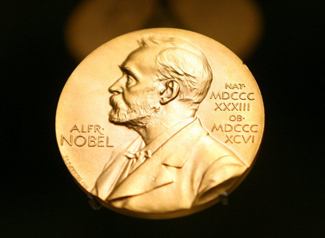 A Nobel Prize Medal In Stockholm, Sweden, December 8, 2007.